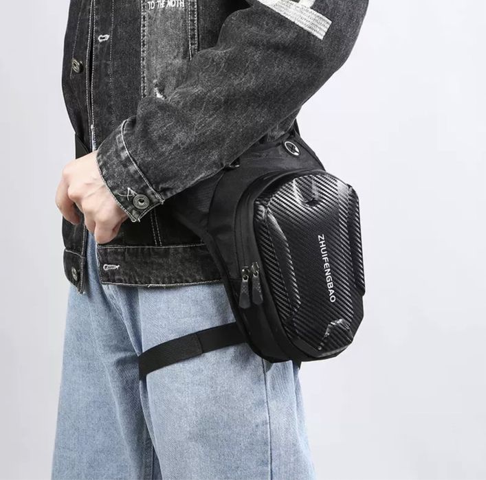 мото сумка на бедро / набедренная сумка