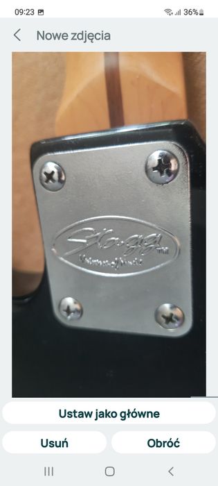 Gitara elektryczna Stagg Stratocaster
