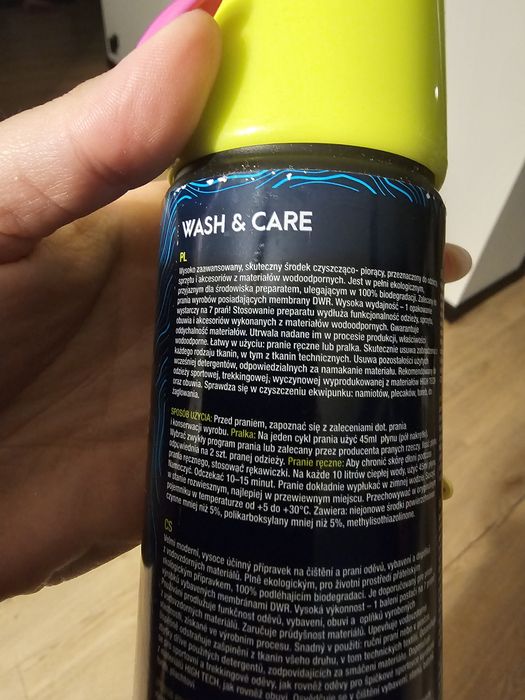 ŚRODEK DO CZYSZCZENIA ELBRUS piorący do materiałów wodoodpornych