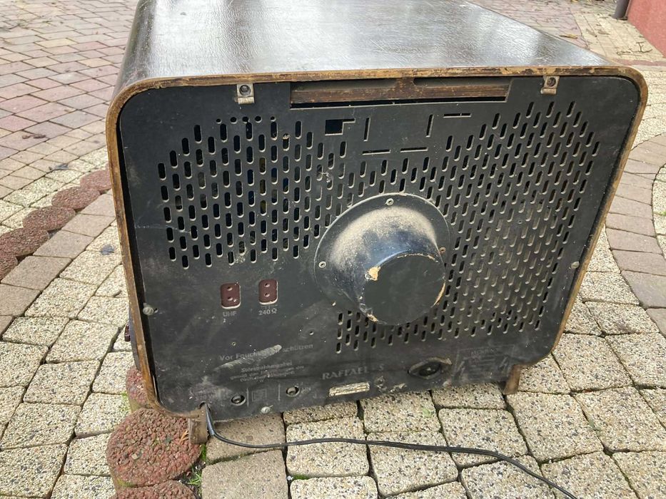 Stary telewizor philips lampowy antyk