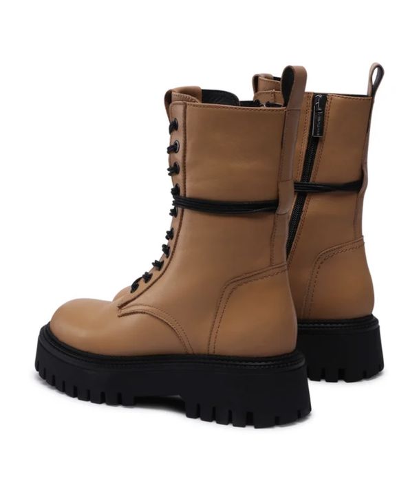 Gino Rossi Trapery Glany Beige r39 NOWE
