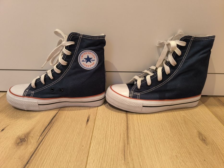 Wysokie trampki/sneakersy koturn Vices Star Limited Edition