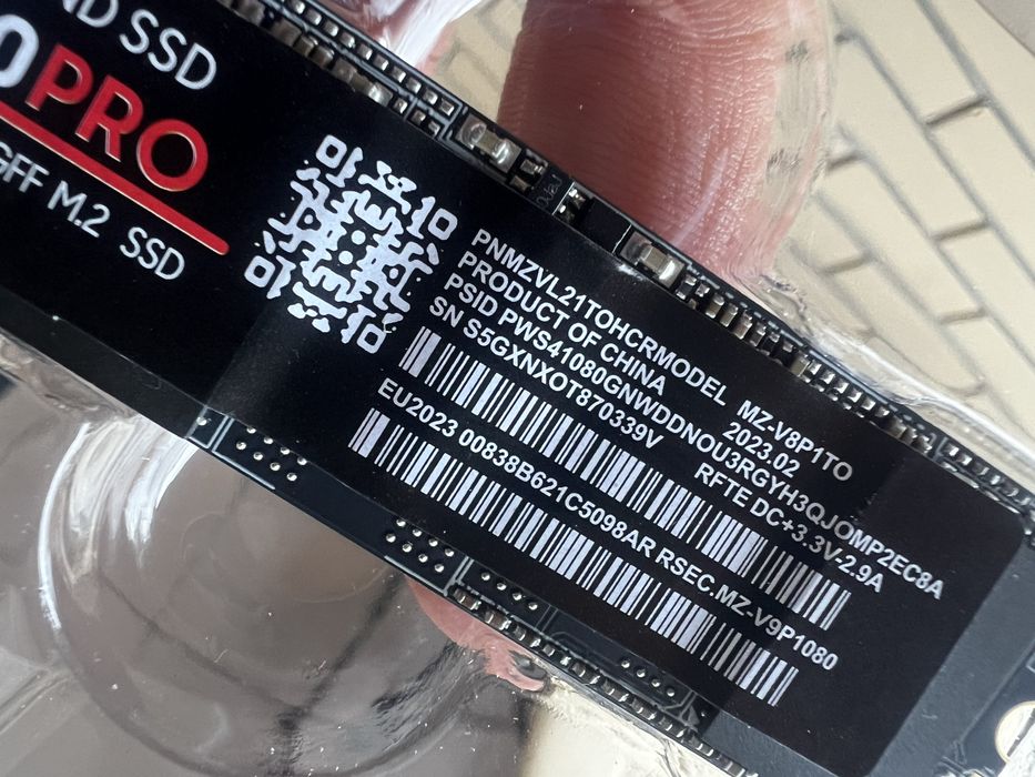 Nvme SSD M2 1 TERABYTE. SSD interno