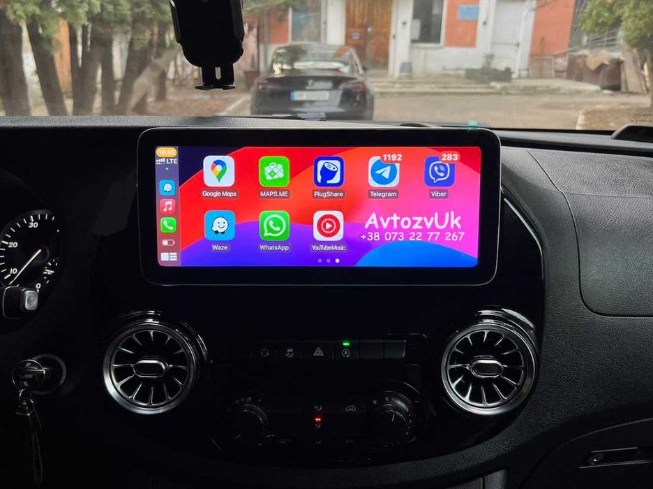 Магнітола Mercedes VITO w447 VIANO V-class Metris Віто CarPlay Андроїд