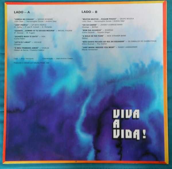 Disco Vinil LP "Viva A Vida!" 1981 (Novo)