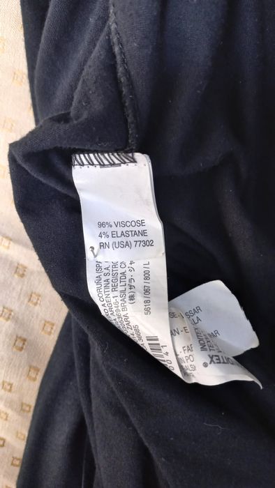 Vestido preto manga comprida