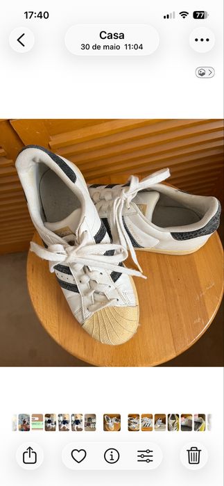 Lote de 6  pares de tenis