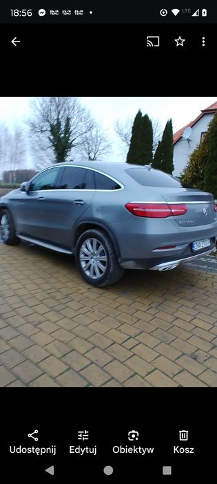 Sprzedam Mercedes GLE 350D  4MATIC Rok 2015/2016 cena Brutto