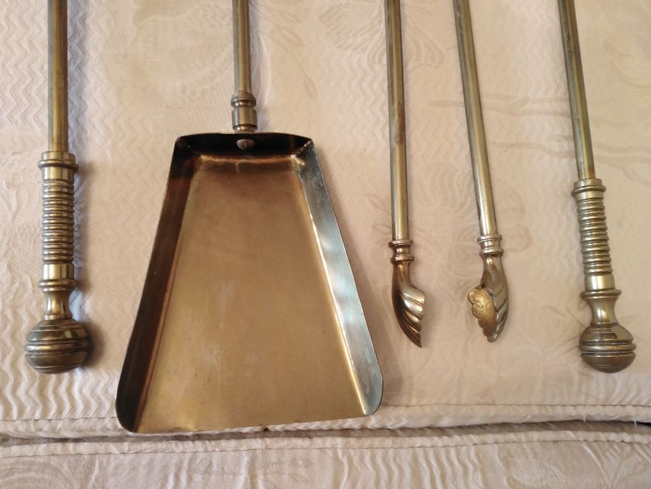 Conjunto de Utensílios para Lareira