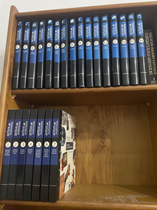 Enciclopedia Activa e Multimedia 16 volumes + Cd’s Multimedia