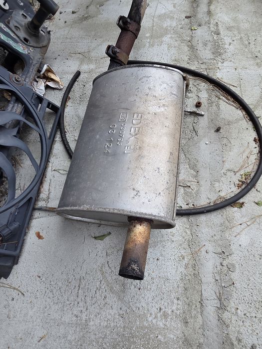 Kompletny tłumik z katalizatorem bmw e36 compact