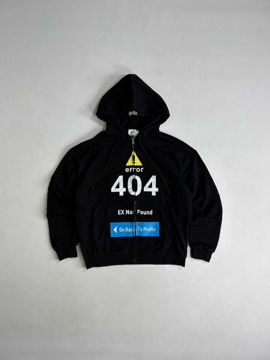 Худі Grailz zip hoodie archive зипка черная кофта чорна худи зіп M L
