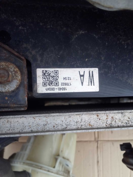 toyota AVENSIS T27  chłodnice wentylatory pas przód 1,6 2,0 ON 15-18