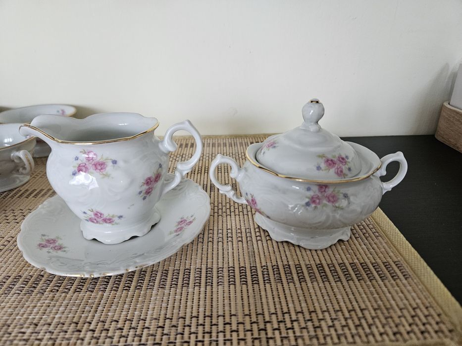 Chińska porcelana - zestaw do kawy