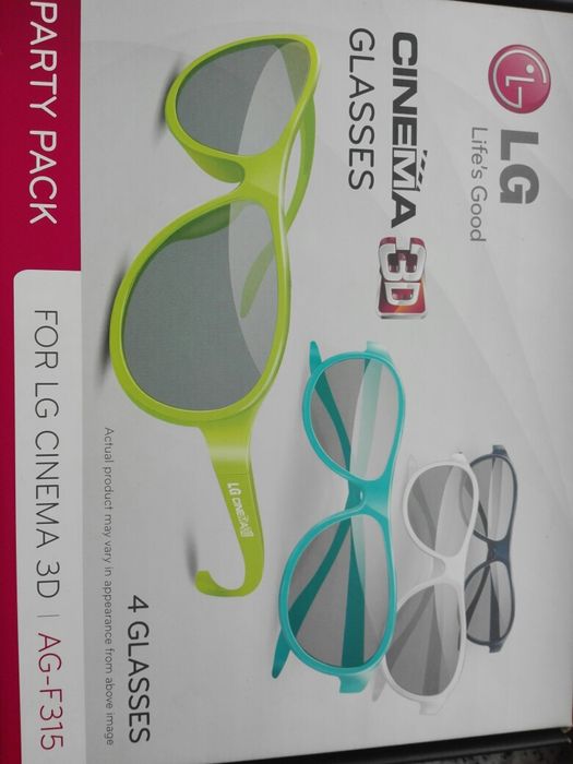 Óculos cinema 3D LG novo
