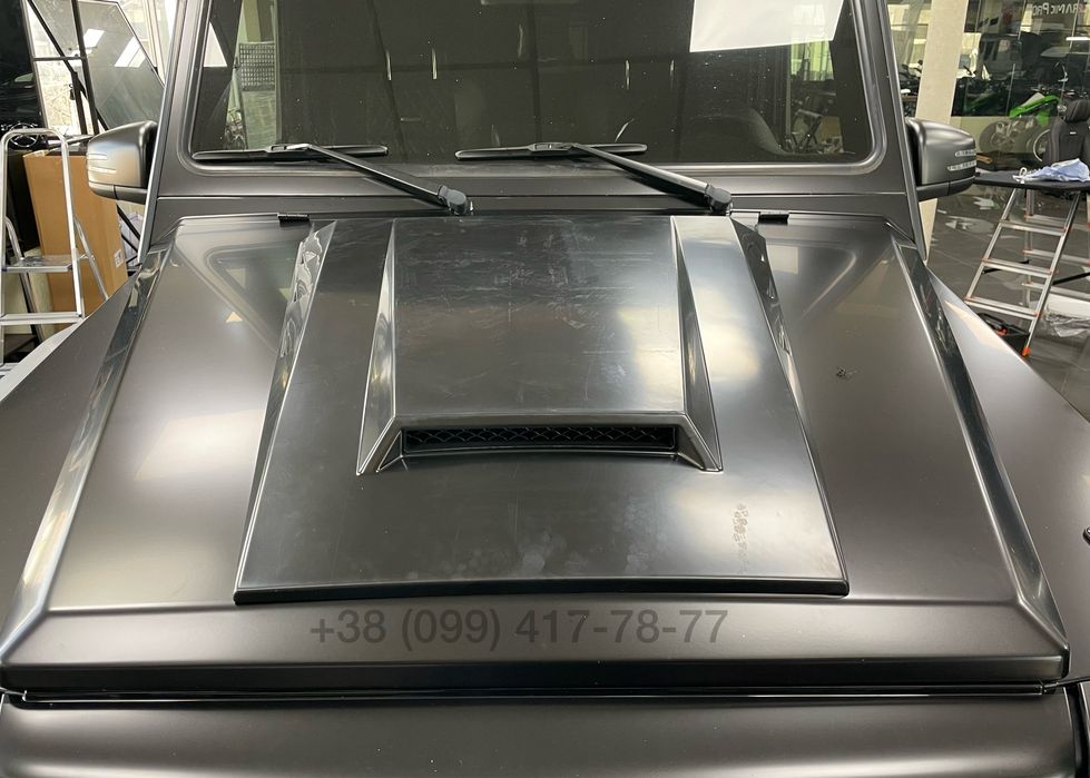 Накладка на капот BRABUS Mercedes W463 G500 G550 G63 G65 Плита