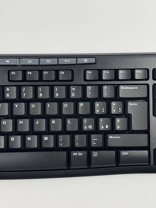 Zestaw (klawiatura + mysz) Logitech MK270 Wireless Combo Black Italian