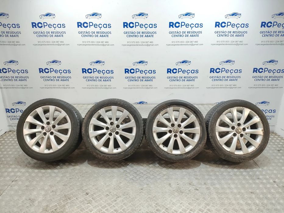 Conjunto de jantes 18 originais Opel Insignia A Facelift 8J ET42 5x120