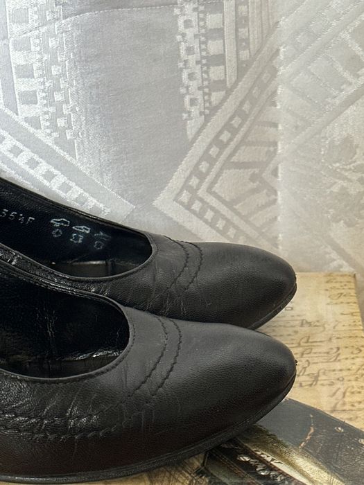 Eleganckie Czółenka RYŁKO ze Skóry