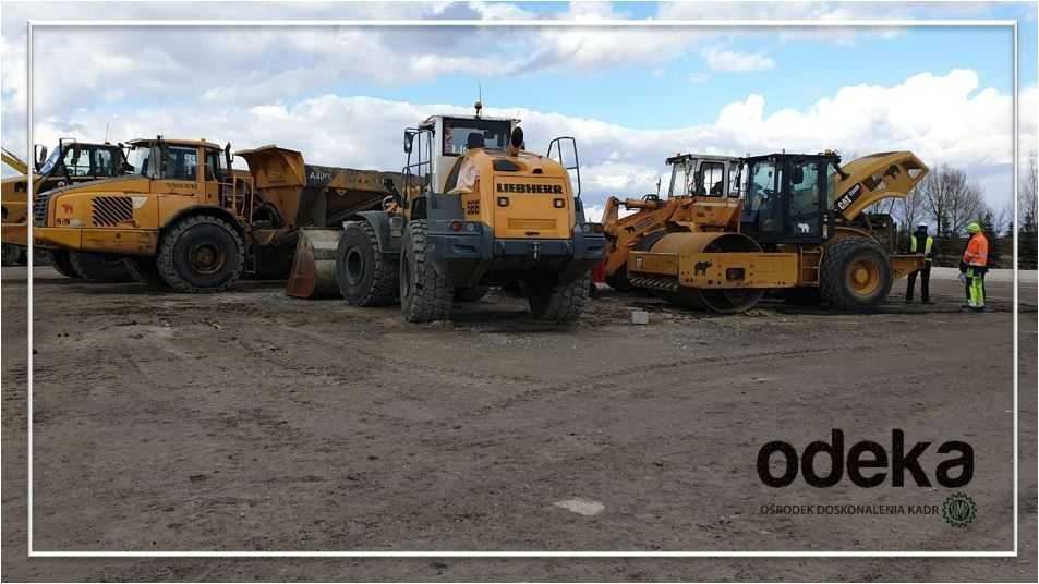 Kurs szkolenie koparko-ładowarka, koparka, ładowarka