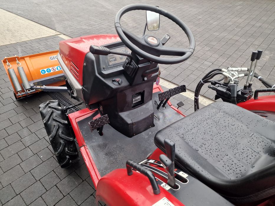 Mini traktor Japoński shibsura 18KM,4x4,pług do śniegu glebogryzarka,