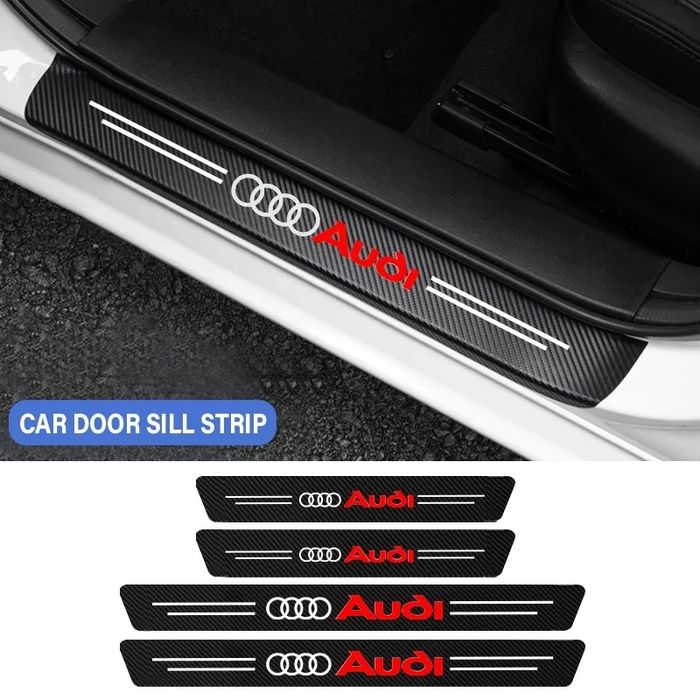 Protetor soleiras da porta audi S-line A3 A4 A5 A6 Q5 Q7