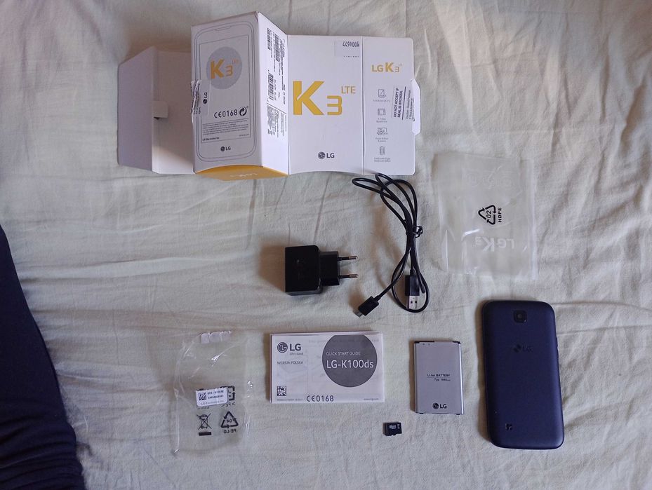 Używany smartfon LG-K100ds Black Blue (LG K3)