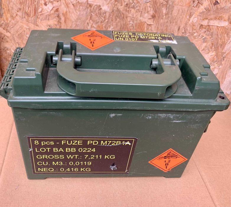 Ящик короб NATO товстий пластик з під набоїв