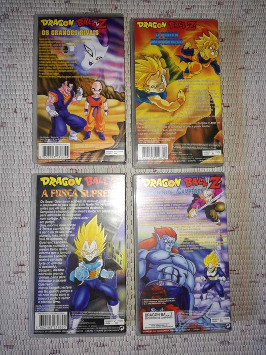 Filmes Dragon Ball Z VHS