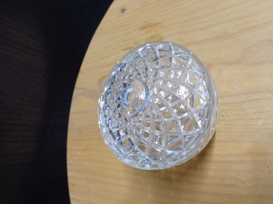 Caixa Redonda de Cristal
