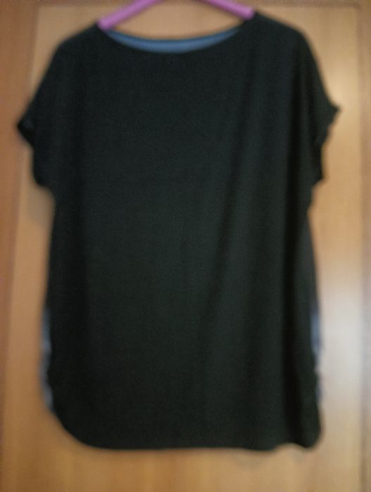 T-shirt preta mulher L/Xl