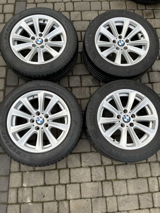 Alufelgi 5x120 17 cali BMW F10 F11 E90 opony lato 225/55/17