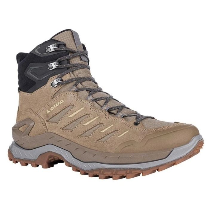 Черевики lowa innovo gtx mid - dune/grey колір пісок койот трекінгові тактичні.