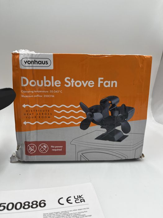 Wentylator do pieca / kominka VonHaus – Double Stove Fan