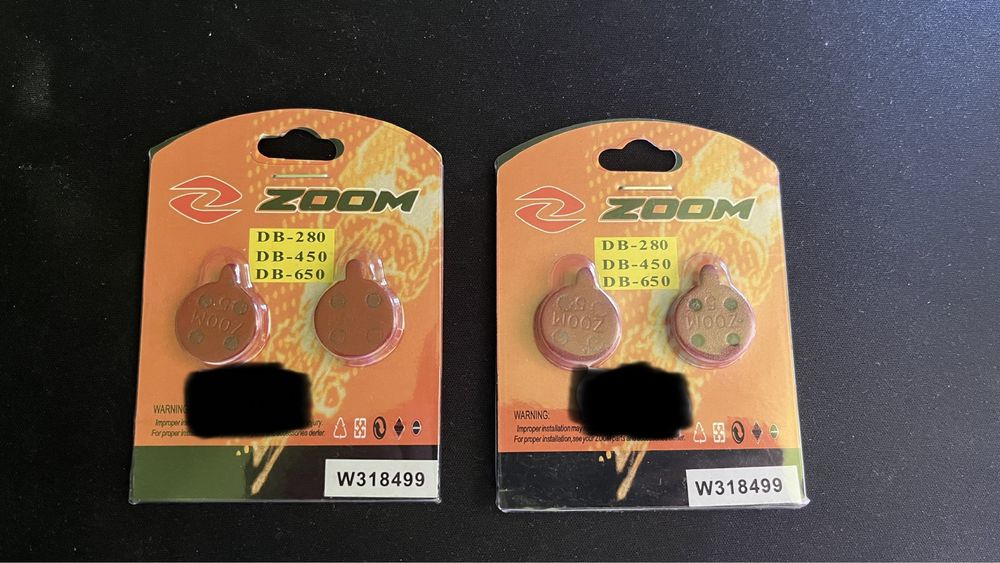 Klocki hamulcowe do rowera Zoom W318499