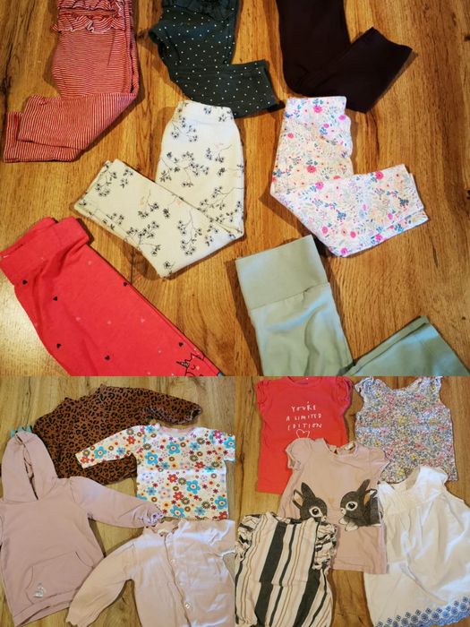 Roupa para menina no tamanho 74.