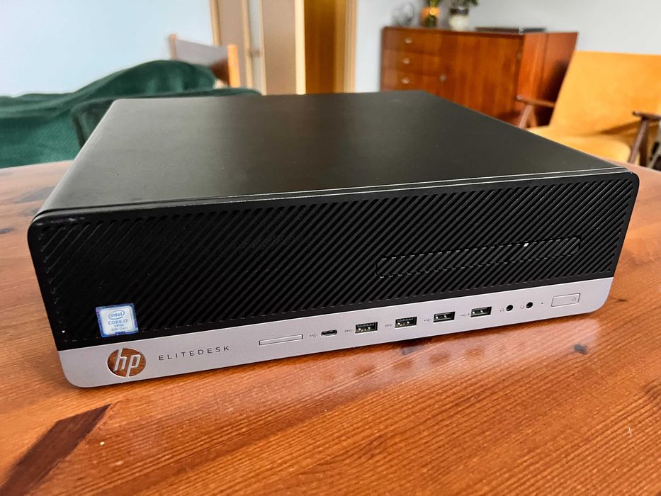 Komputer Stacjonarny HP EliteDesk 800 G4 SFF intel i7-8700 3.2GHz DVD SSD 256GB 8GB RAM Win11 Pro