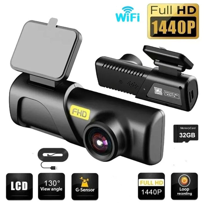 Видеорегистратор wi-fi, авто камера