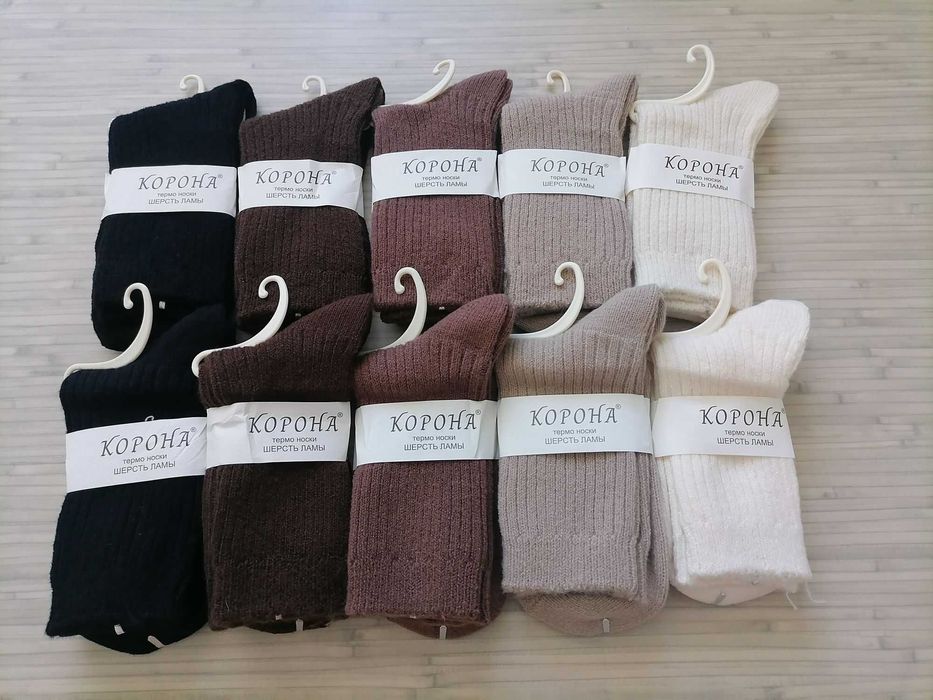 Жіночі вовняні, шерстяні шкарпетки, кашемірові, термо носки