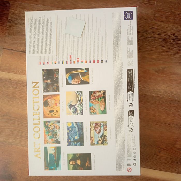 Пазлы пазли 1000 шт. Ван Гог Звездная ночь Зоряна ніч Аrt collection