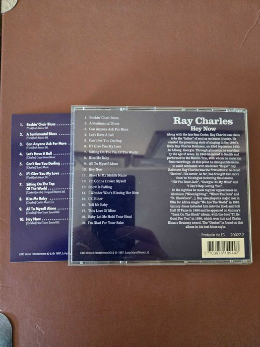 Cd Ray Charles impecável