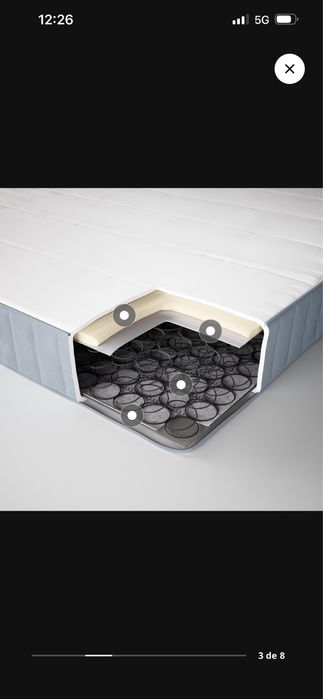 Colchao de Molas do Ikea, Novo