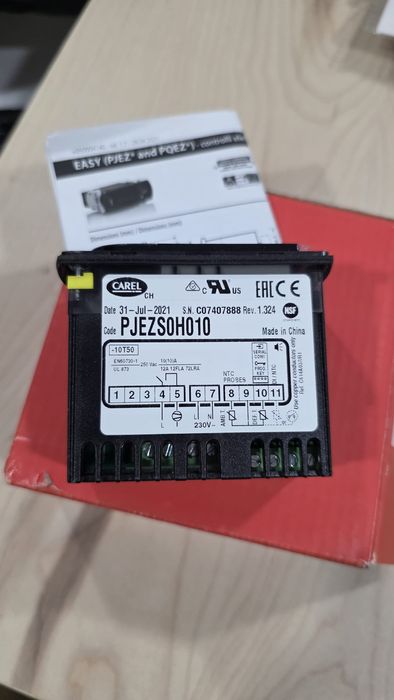 Controlador de temperatura CAREL PJEZ (novo)