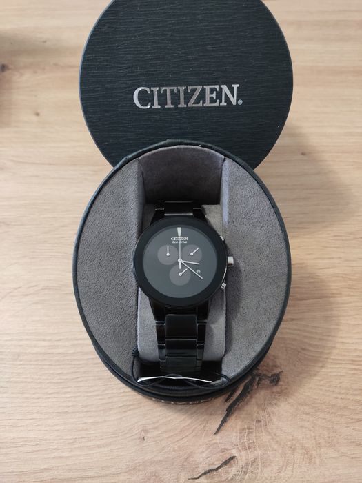 CITIZEN Eco-Drive Męski, żadko spotykany model. Ładowany Słońcem .