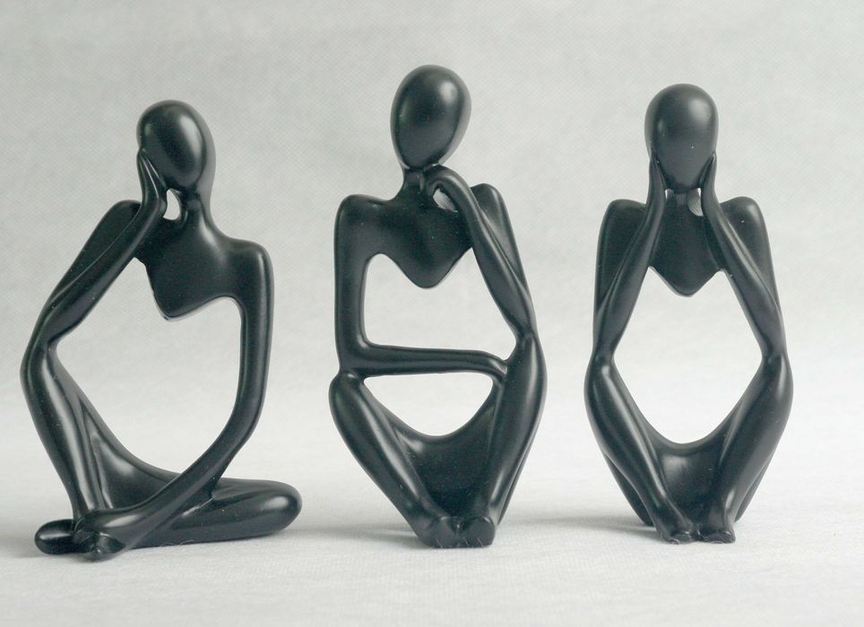 Фигурки в стиле модерн на полку, домашний декор