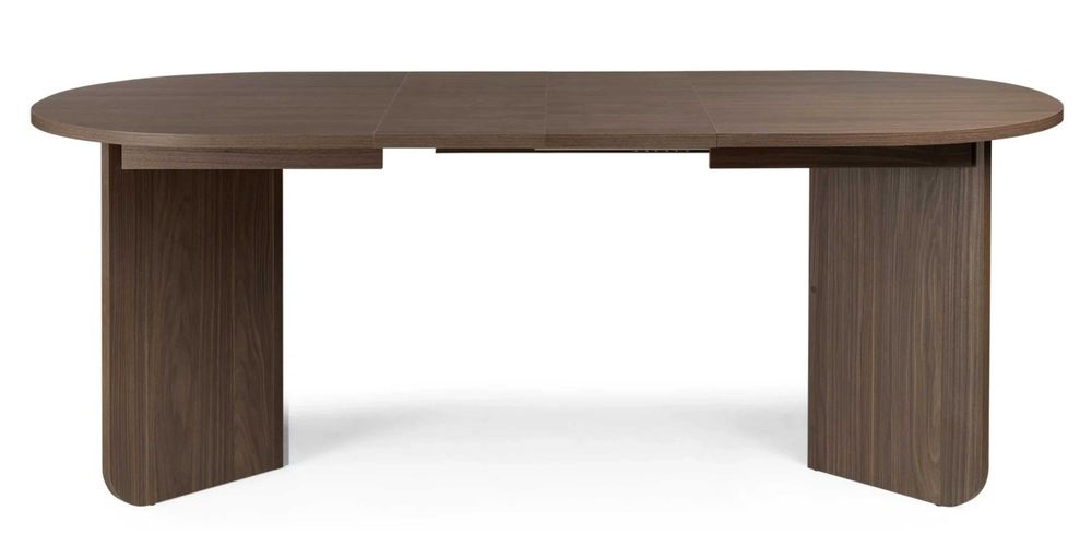 ZZ3036 - Stół rozkładany Mou 140-200 cm, Orzech lincoln, owalny blat