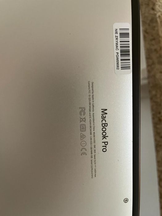 Macbook pro 13 512 gb