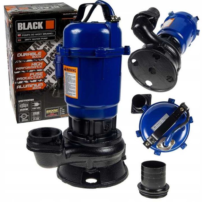 Pompa Do Wody Brudnej Z Rozdrabniaczem Bez Pływaka