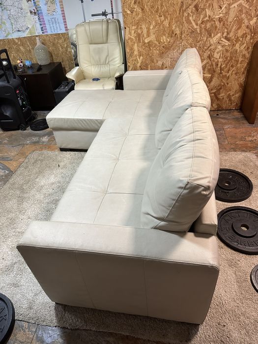 Sofá cama chaise longue canto esquerdo de 3 lugares