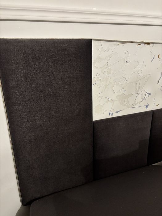 Zagłówek tapicerowany w częściach Castorama